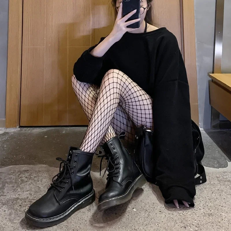 Bas Résille "Hollow Out" – Longs & Sensuels